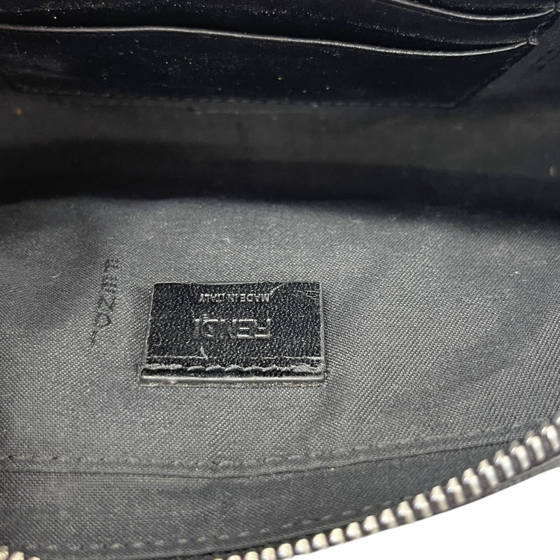 Men's FF Logo Messenger Bag Black
