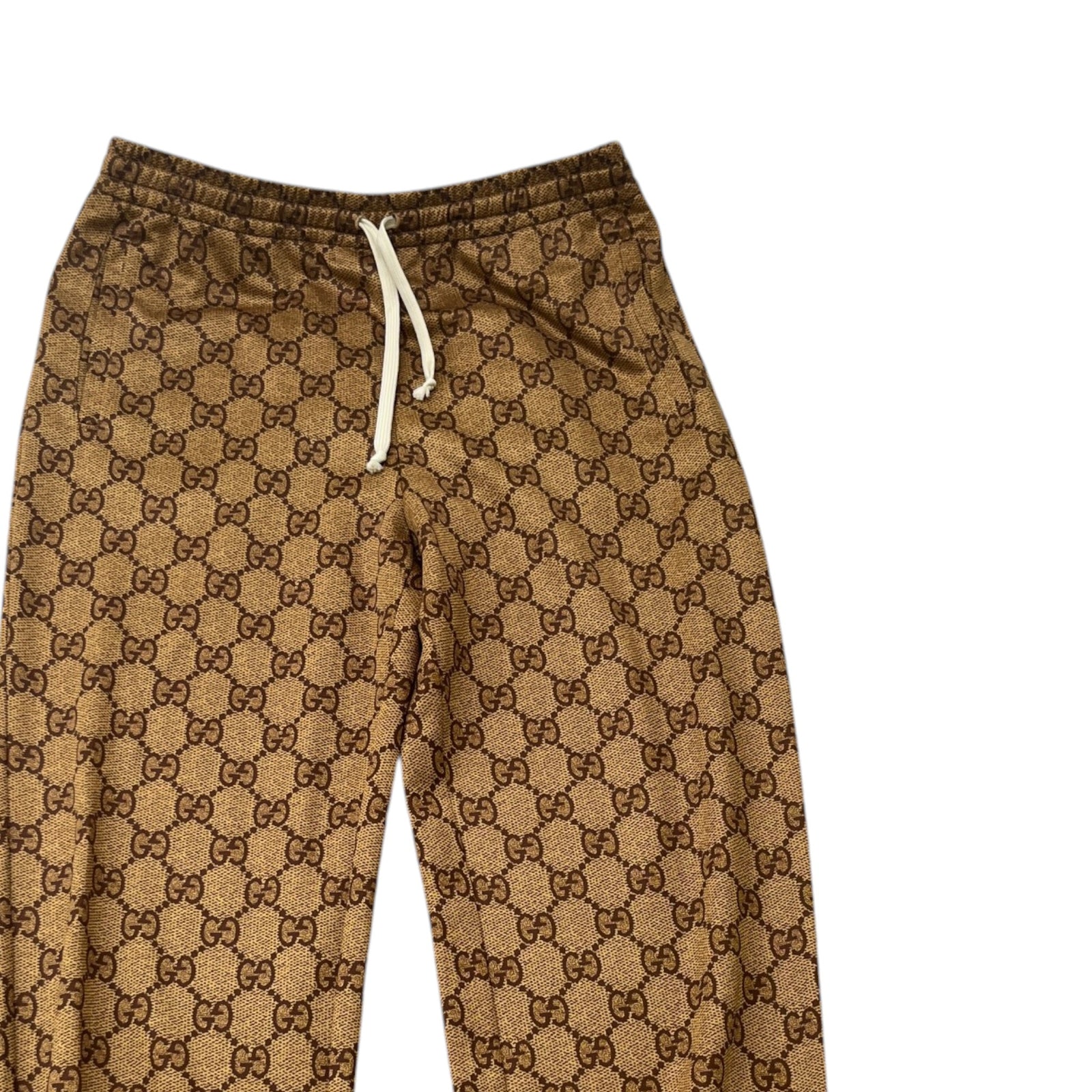 Men's GG Supreme Technical Joggers Brown Size L / W34 - Photo 3