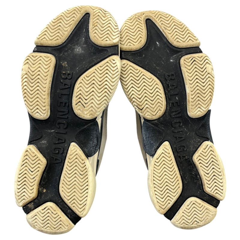 Men's Triple S Slides Beige Size EU 42 / UK 8