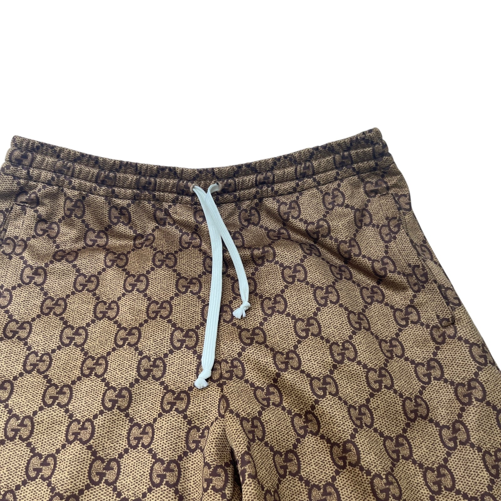 Men's GG Supreme Technical Joggers Brown Size L / W34 - Photo 6