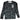 Men's Space Camouflage Logo Print Long Sleeve T-Shirt Black Size M