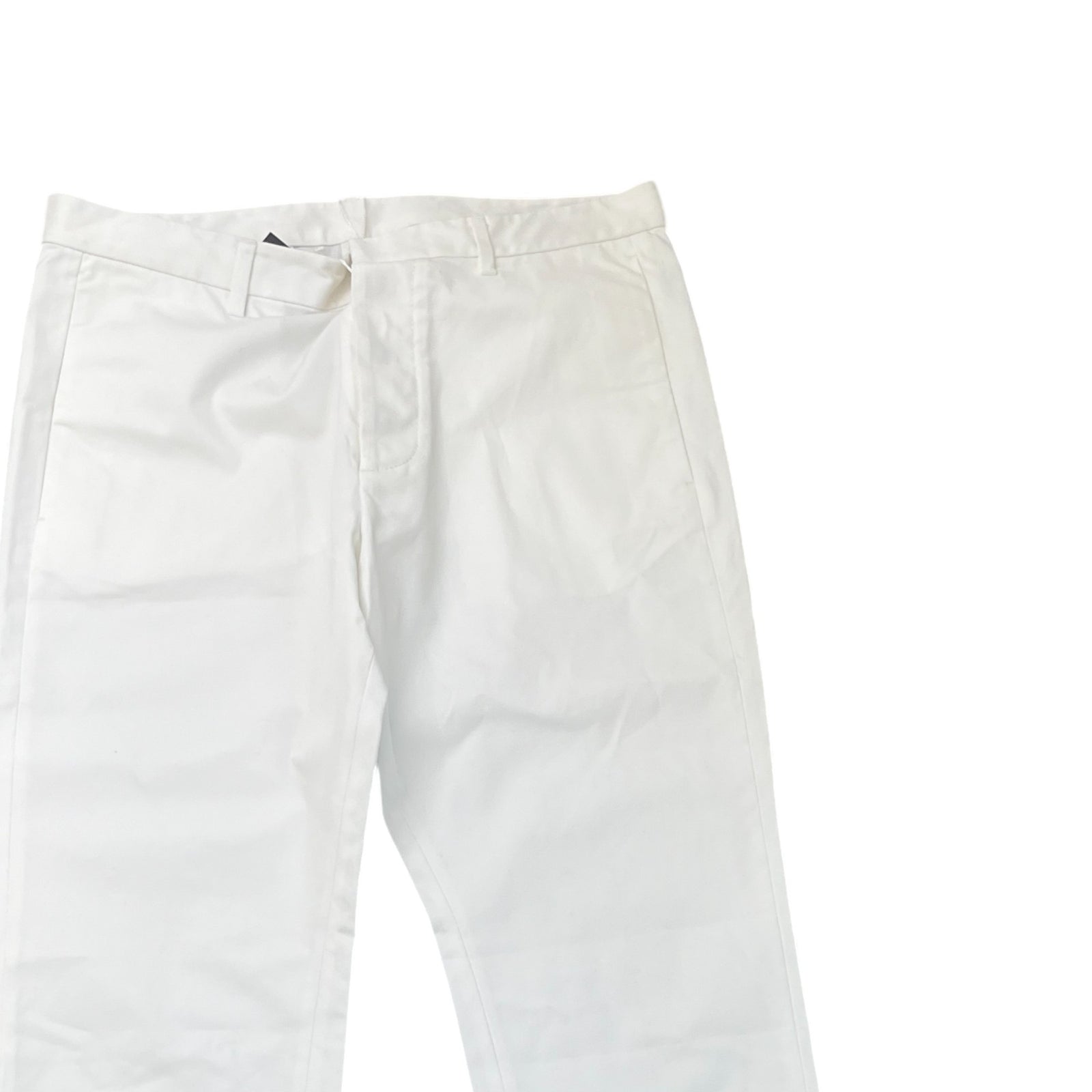 Men's Plaque Logo Trousers White Size IT 48 / UK 32 - Photo 3