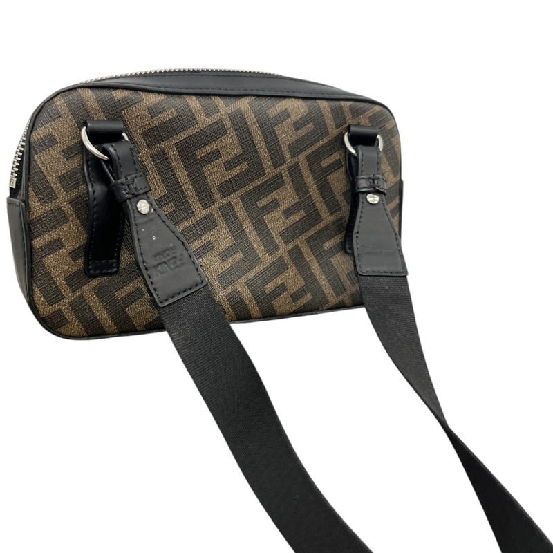 Men's FF Logo Messenger Bag Black