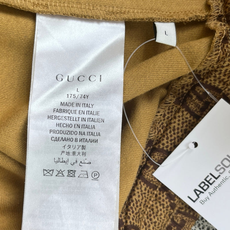 Men's GG Supreme Technical Joggers Brown Size L / W34