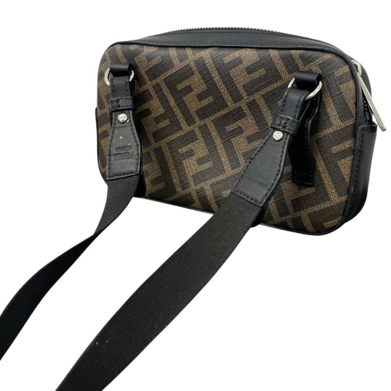 Men's FF Logo Messenger Bag Black