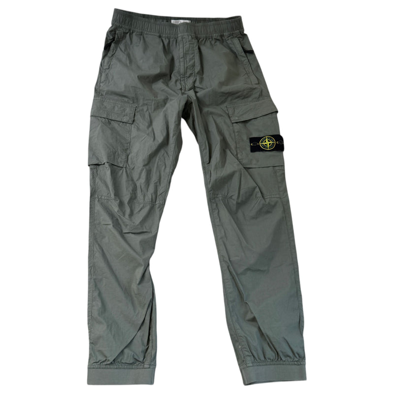 Men's Applique Logo Cargos Khaki Size M / W32