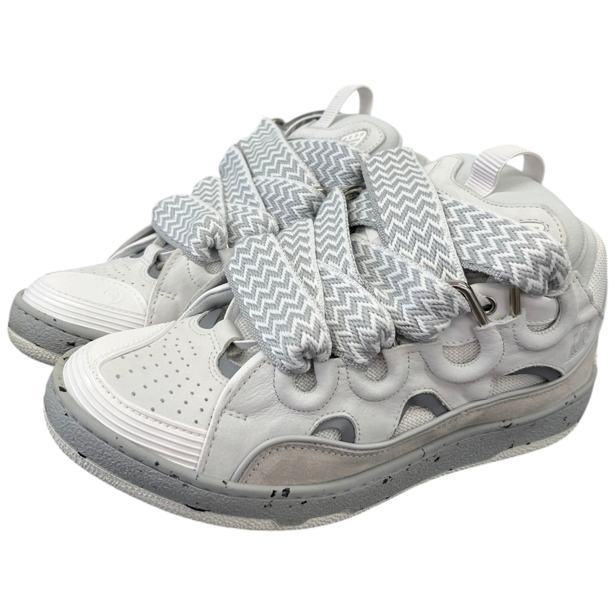 Men's Curb Low Trainers Grey Size UK 7 / EU 41 - Photo 9