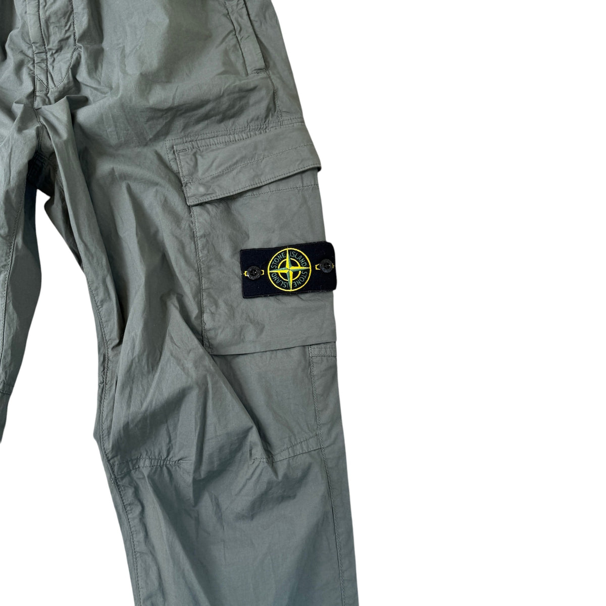 Men's Applique Logo Cargos Khaki Size M / W32 - Photo 6