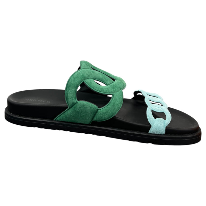 Women's Extra Sandals Green Size UK 4.5 / EU 37.5