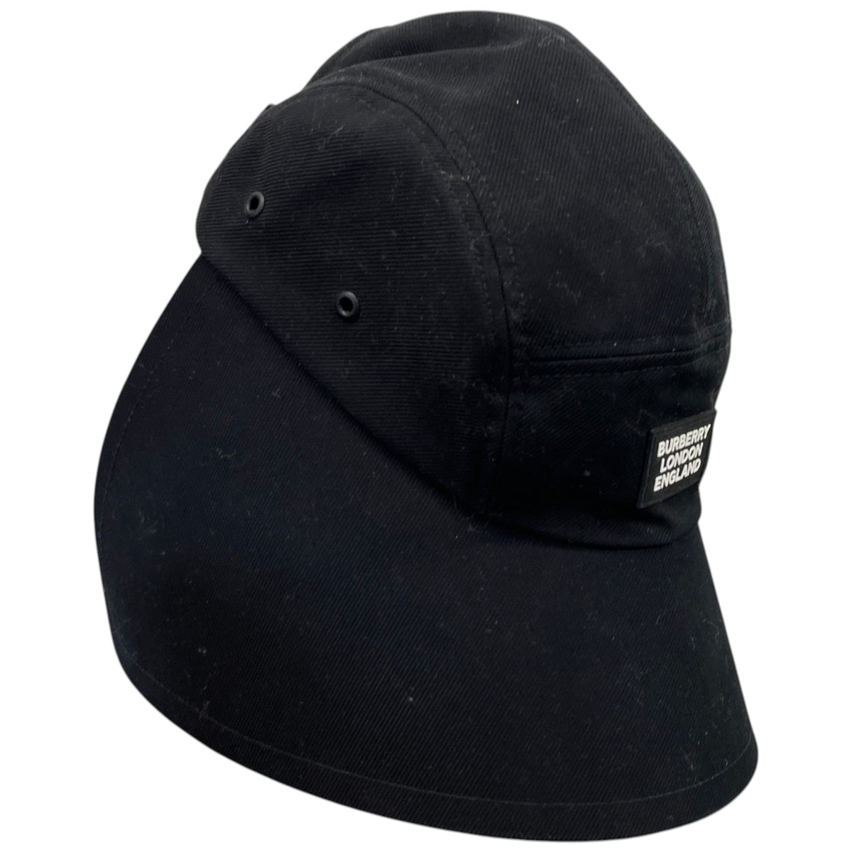 Men's Logo Patch Cap Black Size L - Photo 7