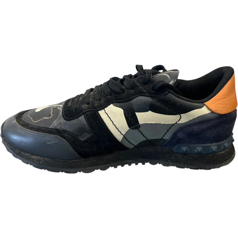 Men's Rockrunner Low Trainers Black Size UK 5 / EU 39