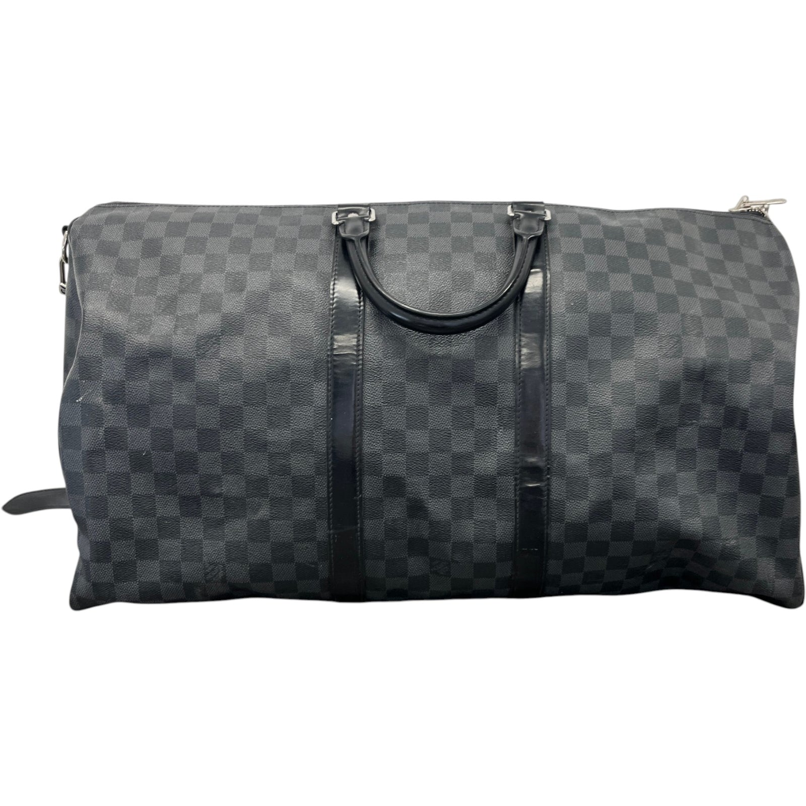 Men's Monogram Eclipse Keepall Bandoulière 55 Bag Black - Photo 3