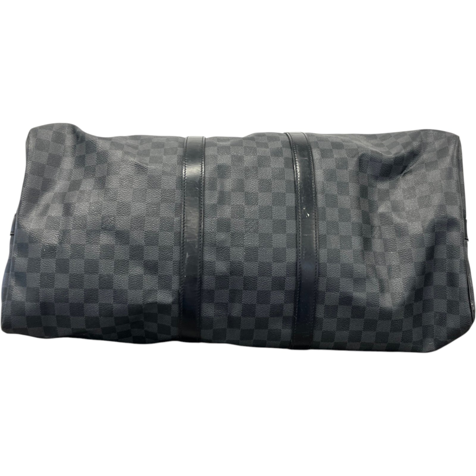 Men's Monogram Eclipse Keepall Bandoulière 55 Bag Black - Photo 10