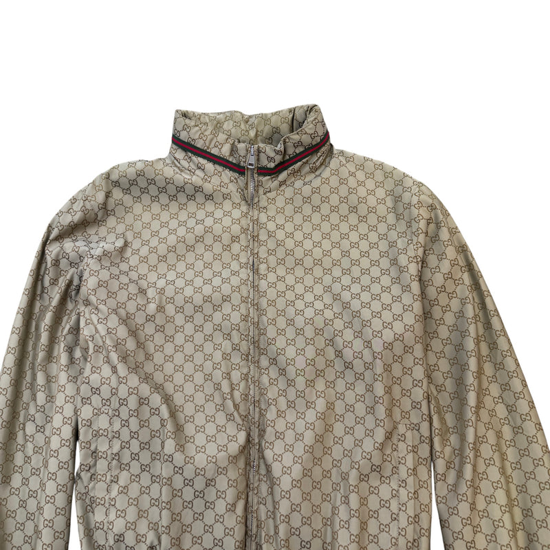 Men's GG Supreme Jacket Beige Size M