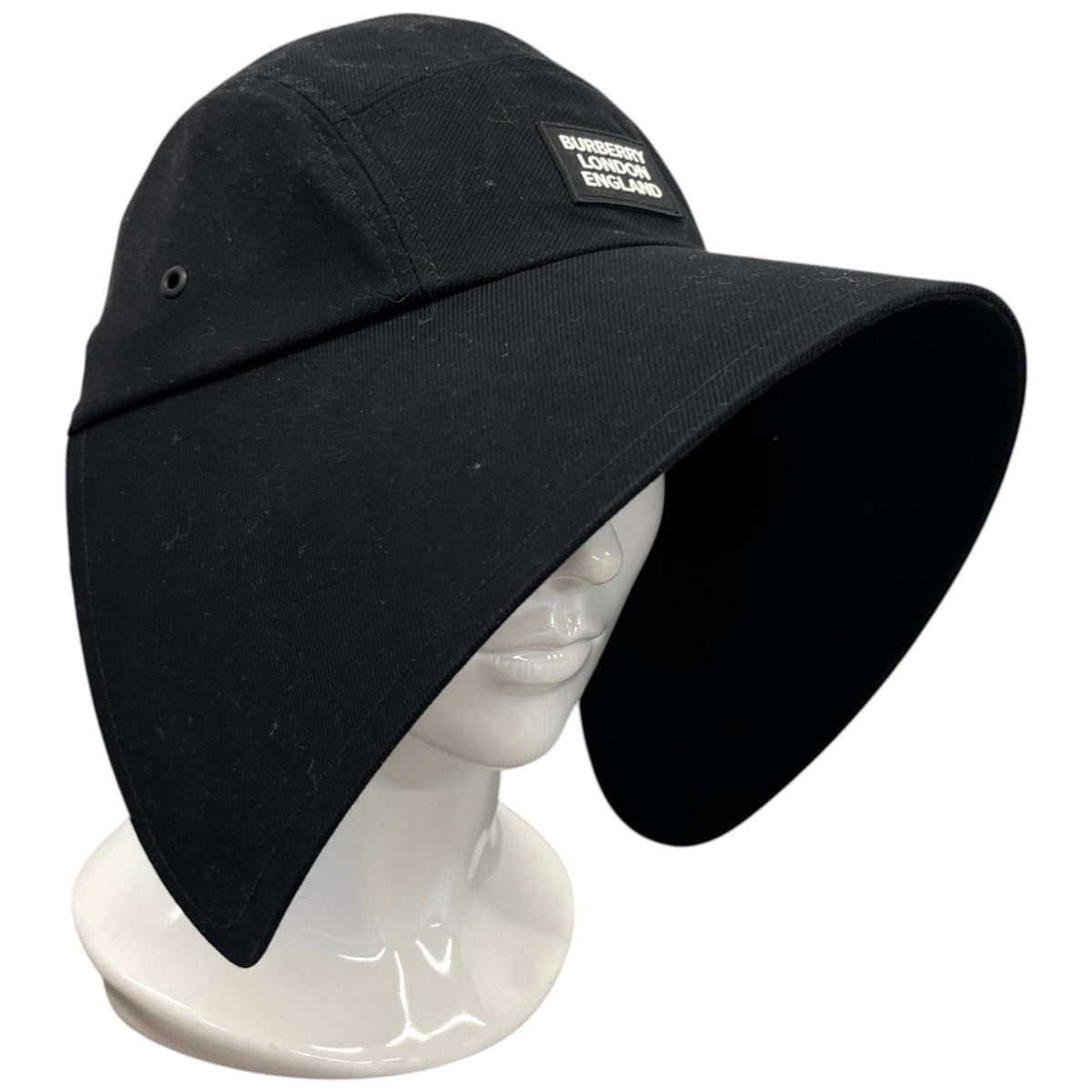 Men's Logo Patch Cap Black Size L - Photo 3
