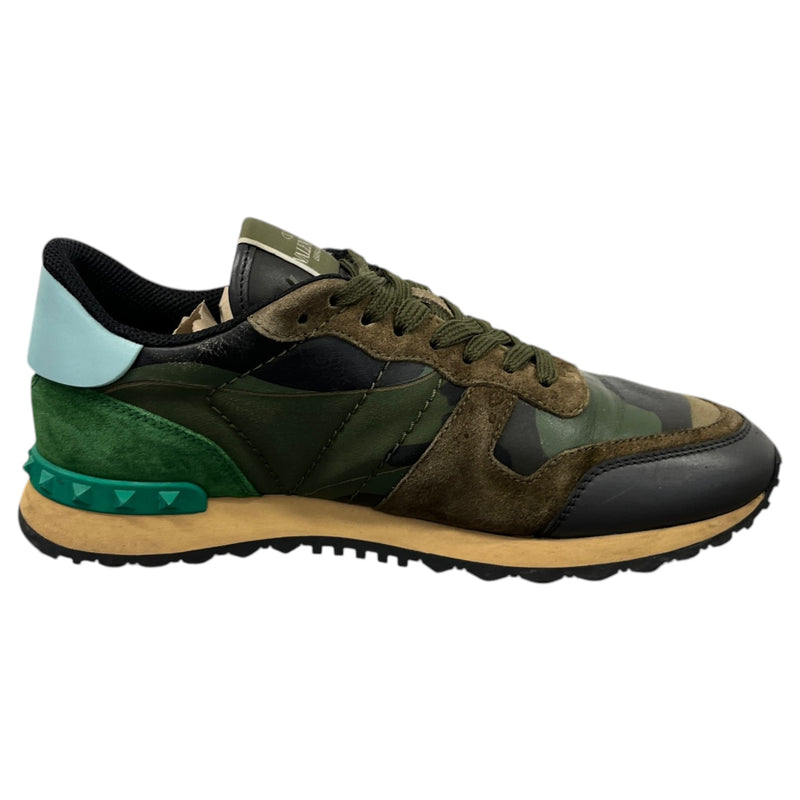 Men's Rockrunner Low Trainers Khaki Size UK 6 / EU 40