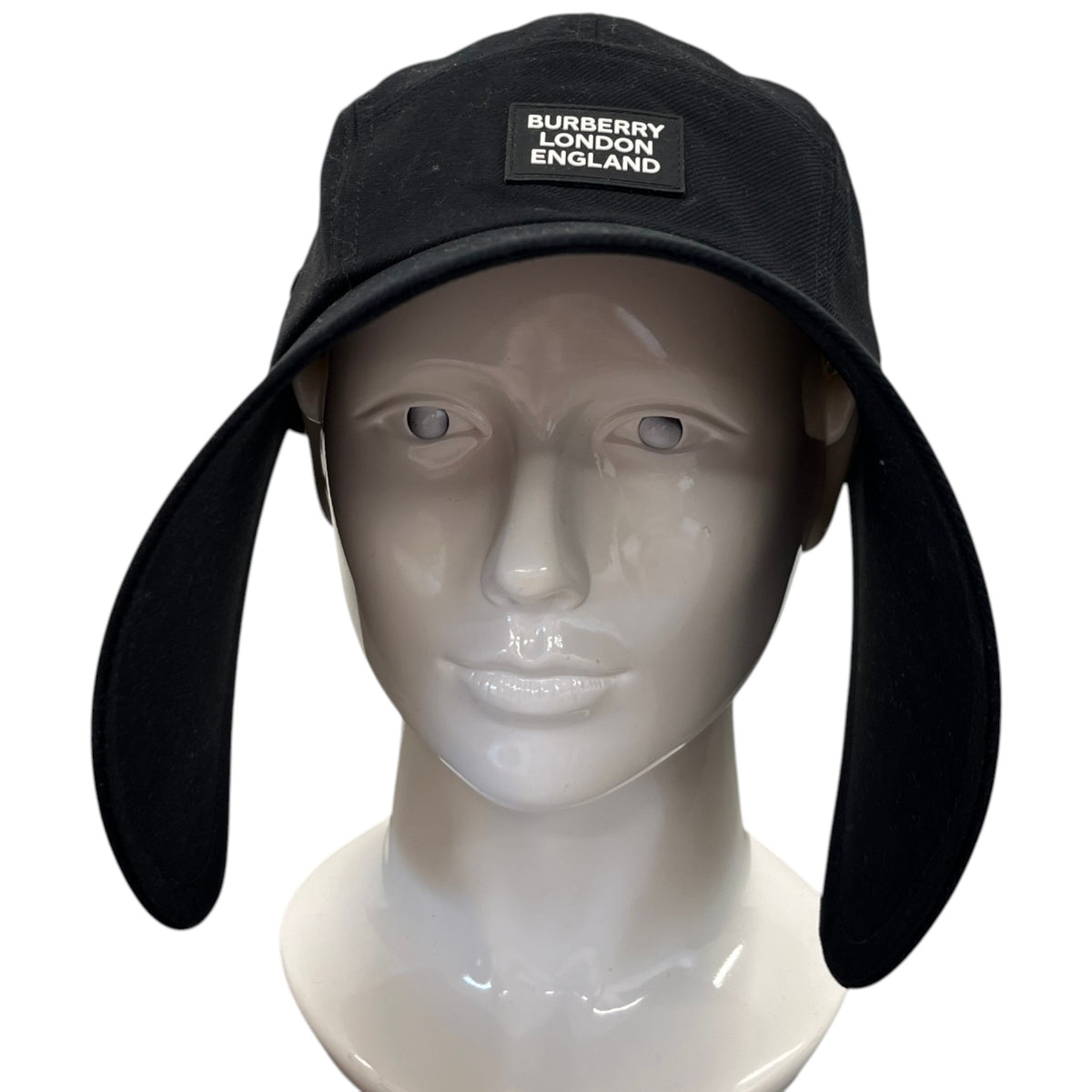 Men's Logo Patch Cap Black Size L - Photo 2