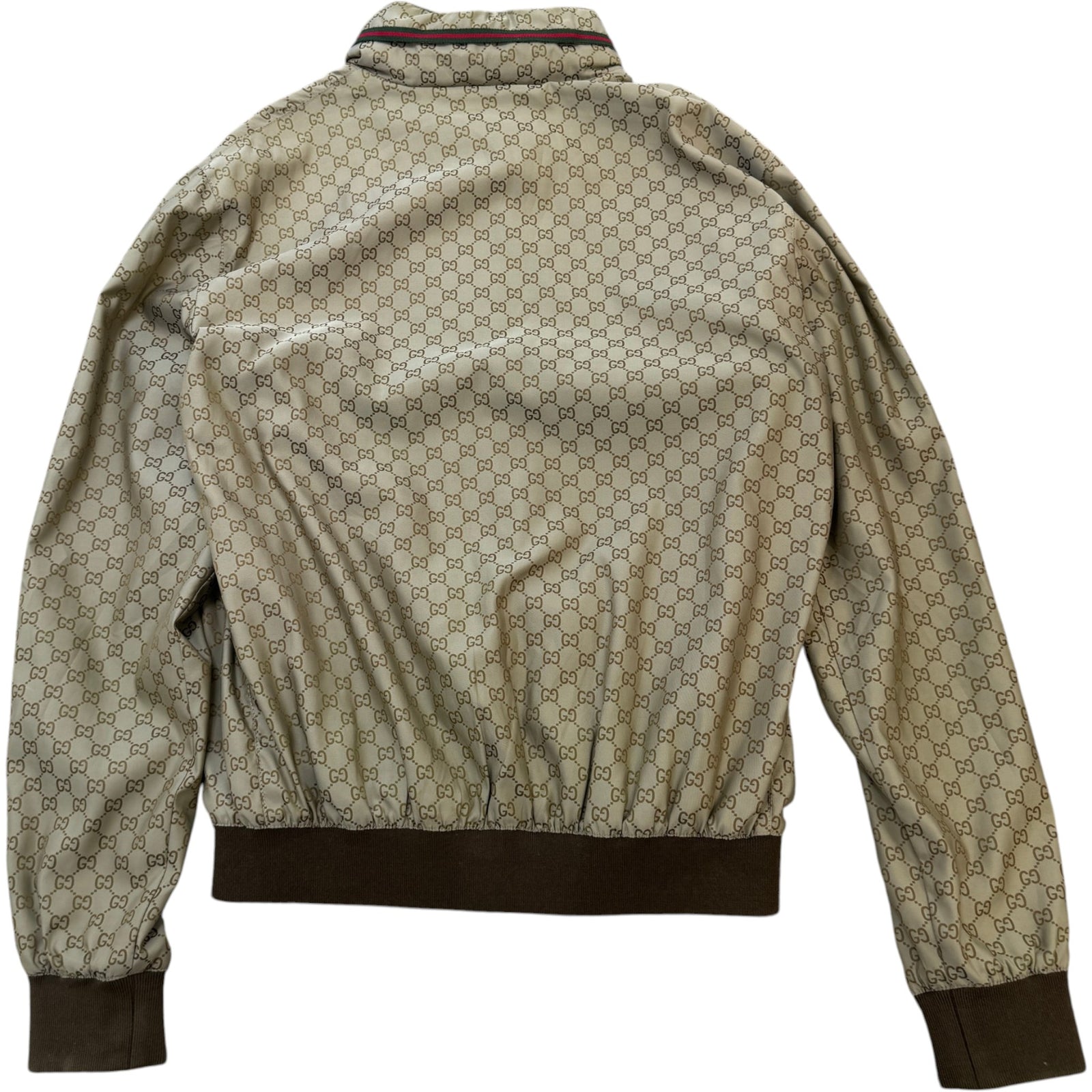 Men's GG Supreme Jacket Beige Size M - Photo 2