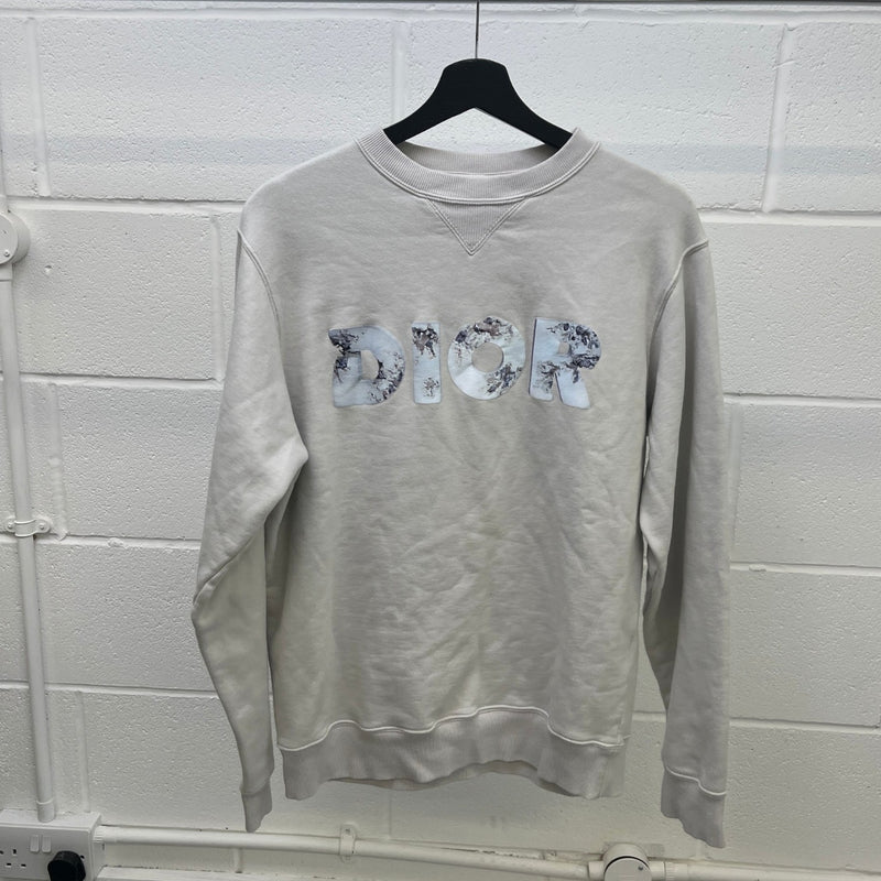 Men's X Daniel Arsham Sweatshirt Beige Size S