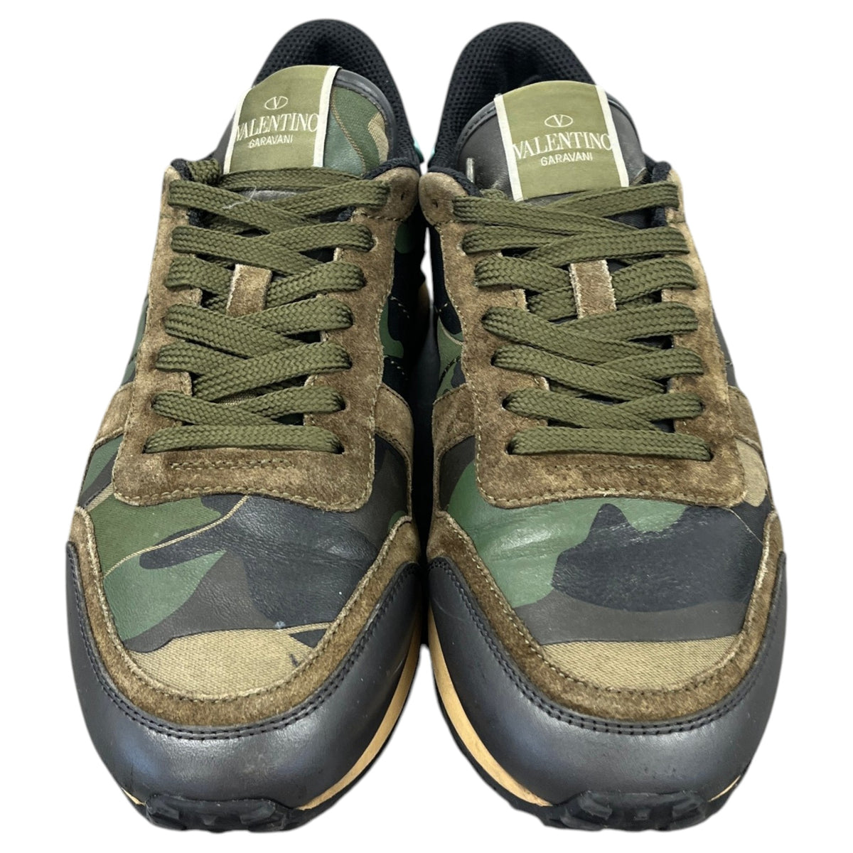 Men's Rockrunner Low Trainers Khaki Size UK 6 / EU 40 - Photo 6