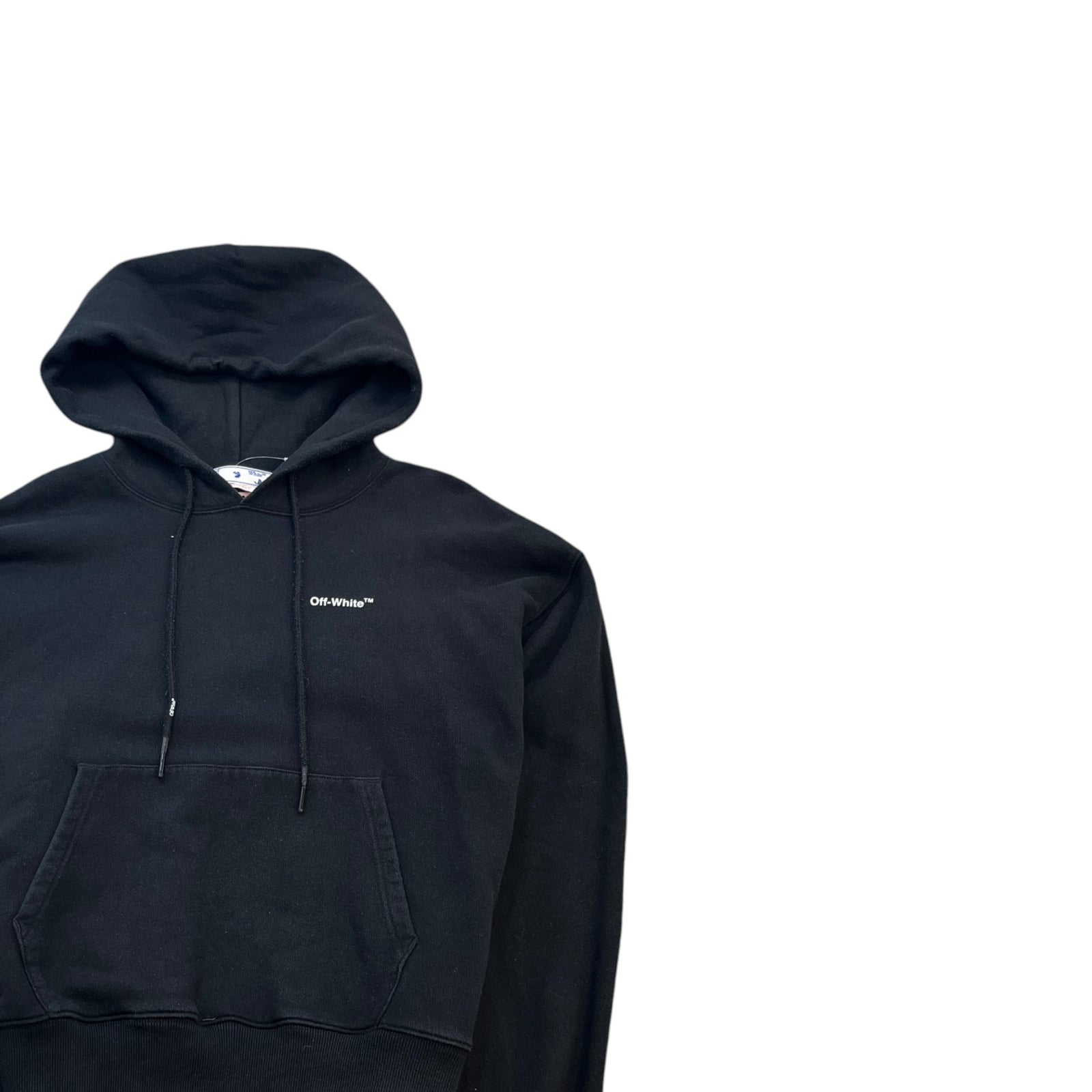 Men's Caravaggio Arrow Logo Hoodie Black Size M - Photo 3