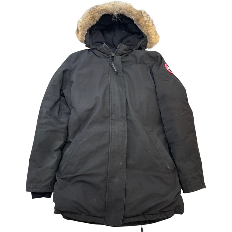 Women's Victoria Parka Down Jacket Black Size XL / UK 14