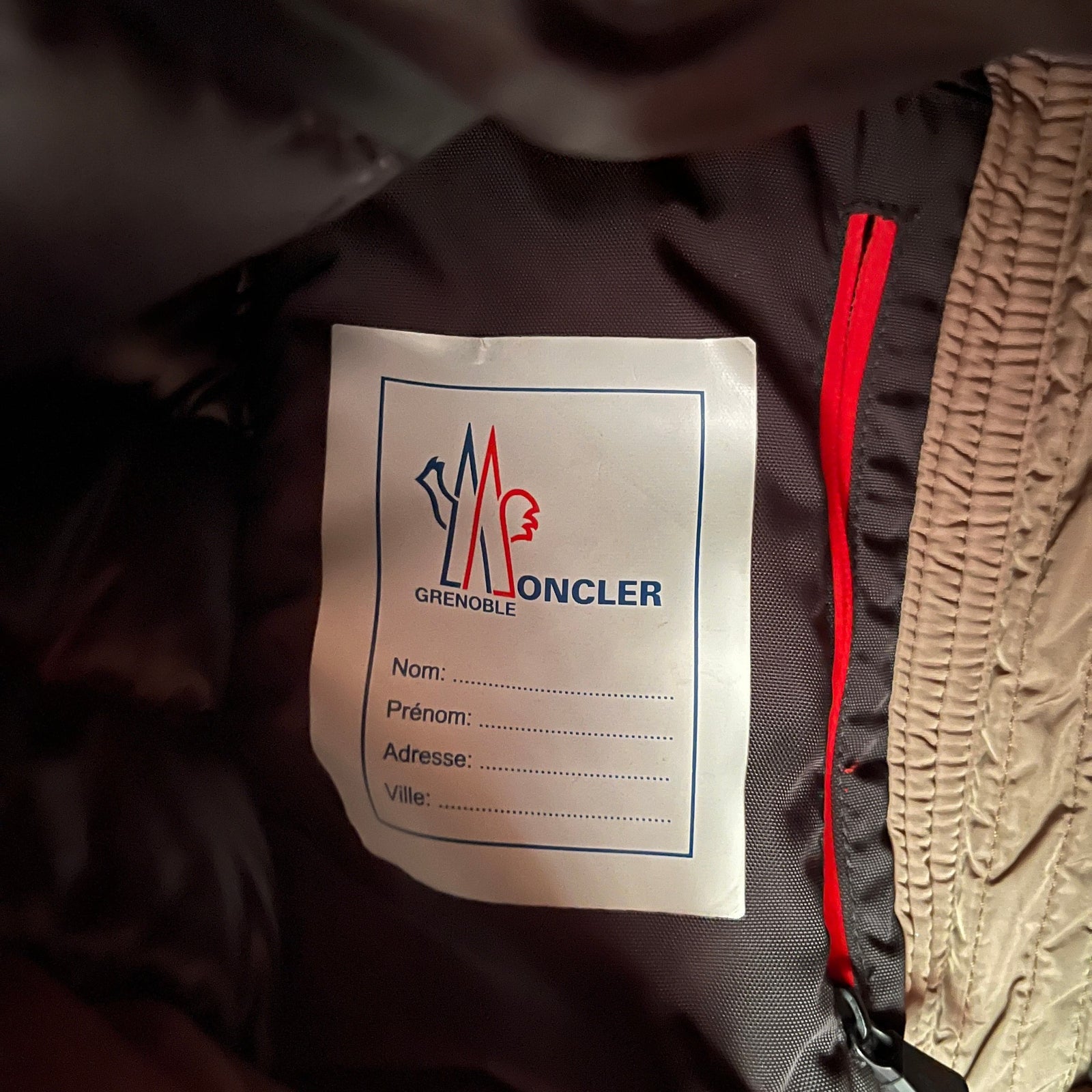 Women's Grenoble Down Jacket Khaki Size 1 / UK 10 - Photo 8