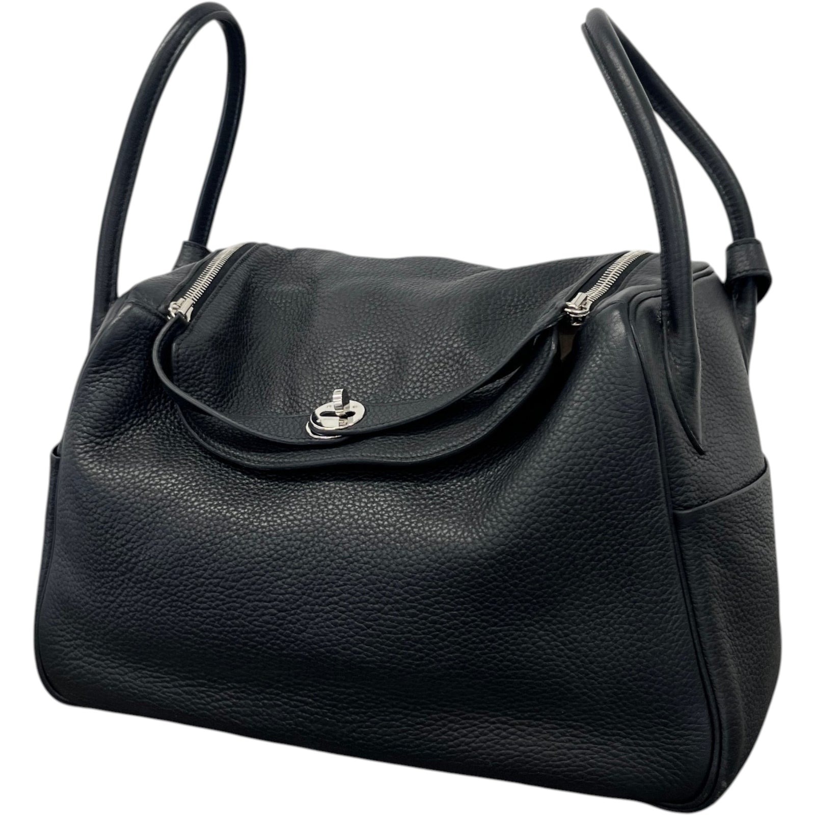 Women's Lindy 34 Clemence Noir Handbag Black - Photo 5
