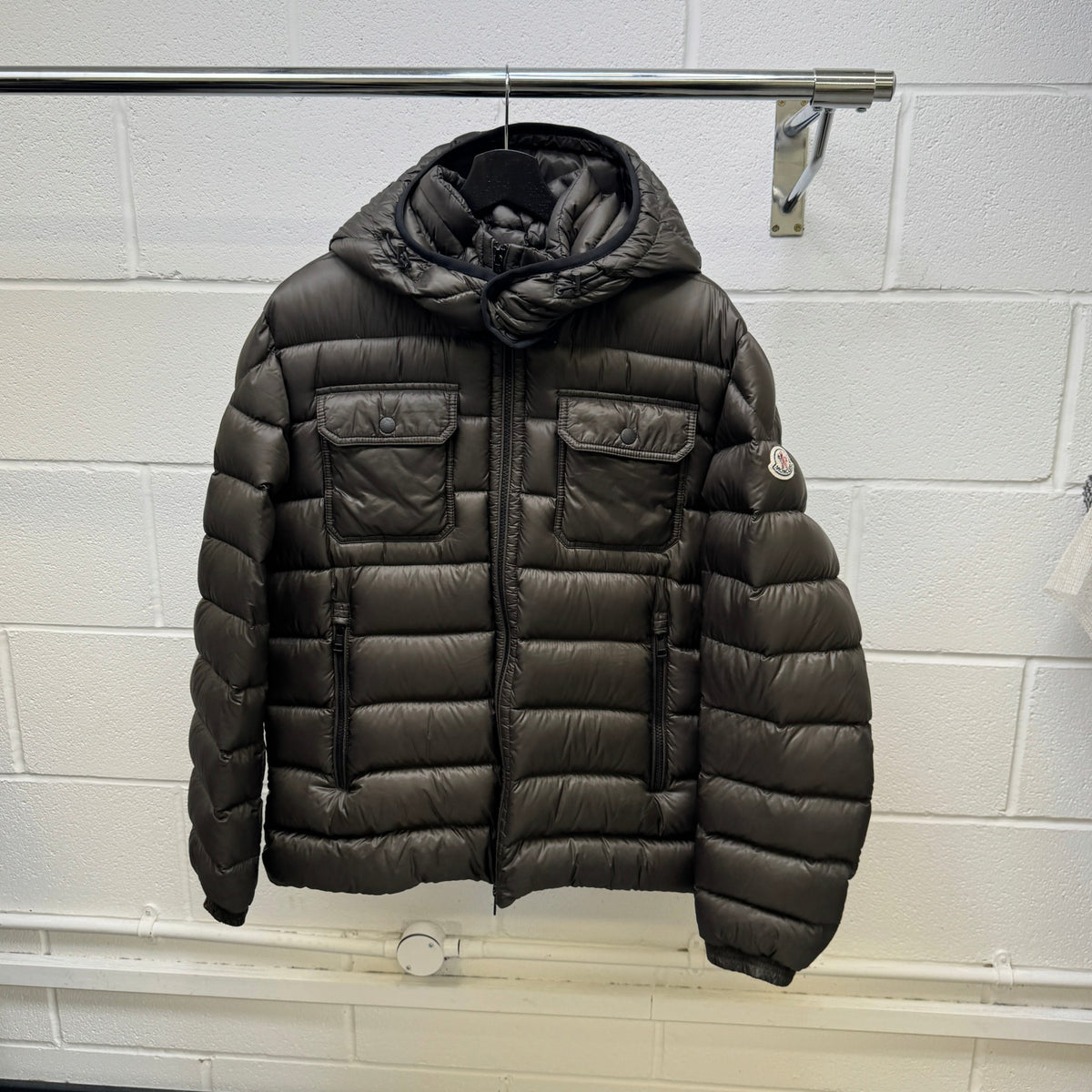 Men's Valence Down Jacket Khaki Size 4 / XL - Photo 12