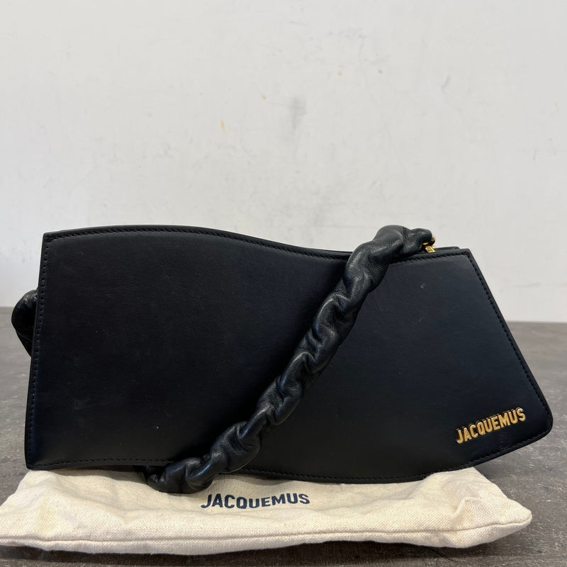 Women's La Vague Shoulder Handbag Black