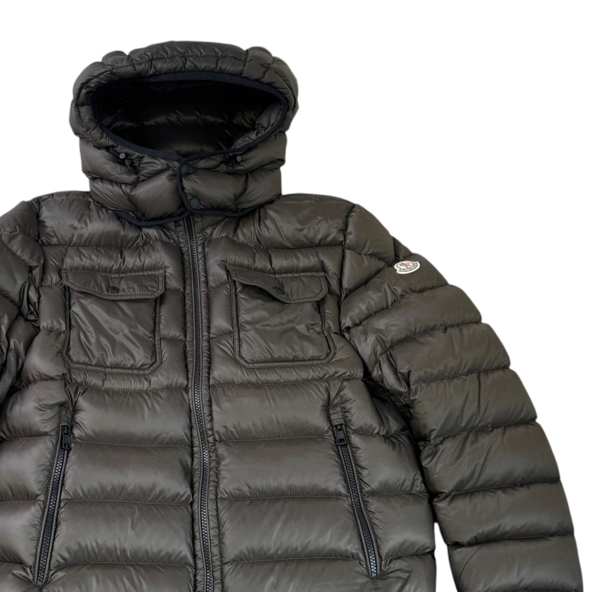 Men's Valence Down Jacket Khaki Size 4 / XL - Photo 3