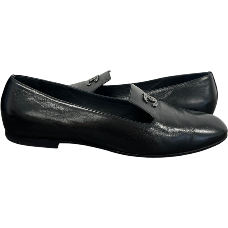 Women's Cc Smoking Loafers Black Size EU 38.5 / UK 5.5