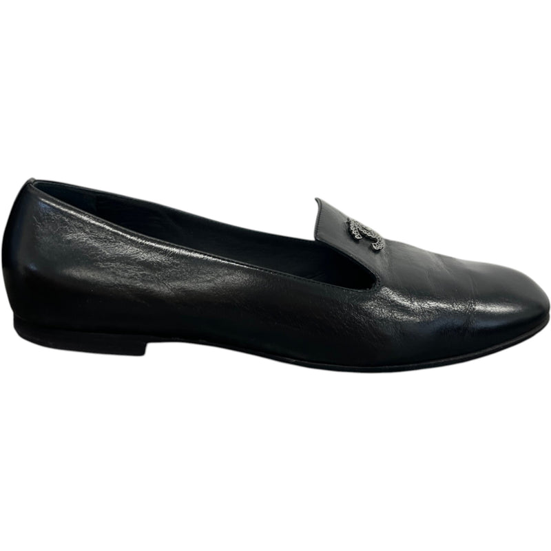 Women's Cc Smoking Loafers Black Size EU 38.5 / UK 5.5