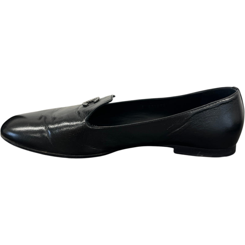 Women's Cc Smoking Loafers Black Size EU 38.5 / UK 5.5