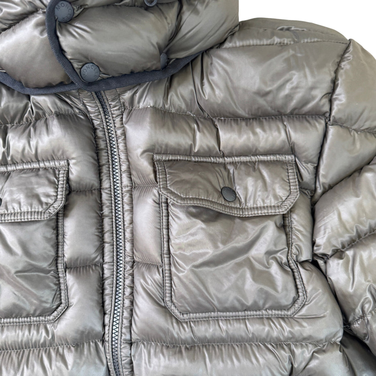 Men's Valence Down Jacket Khaki Size 4 / XL - Photo 7