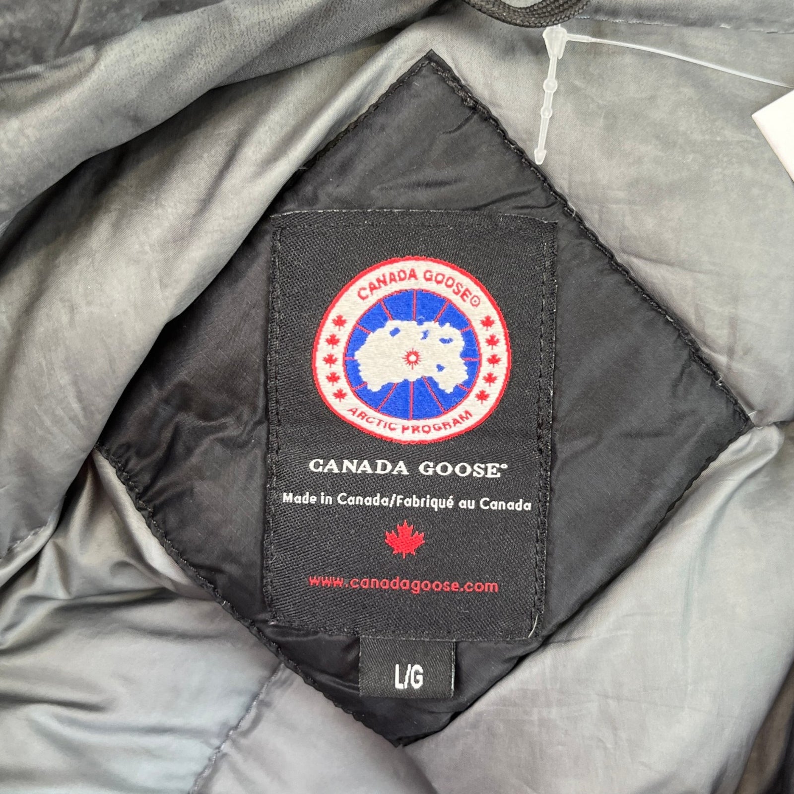 Men's Lodge Hoody Down Jacket Black Size L - Photo 7