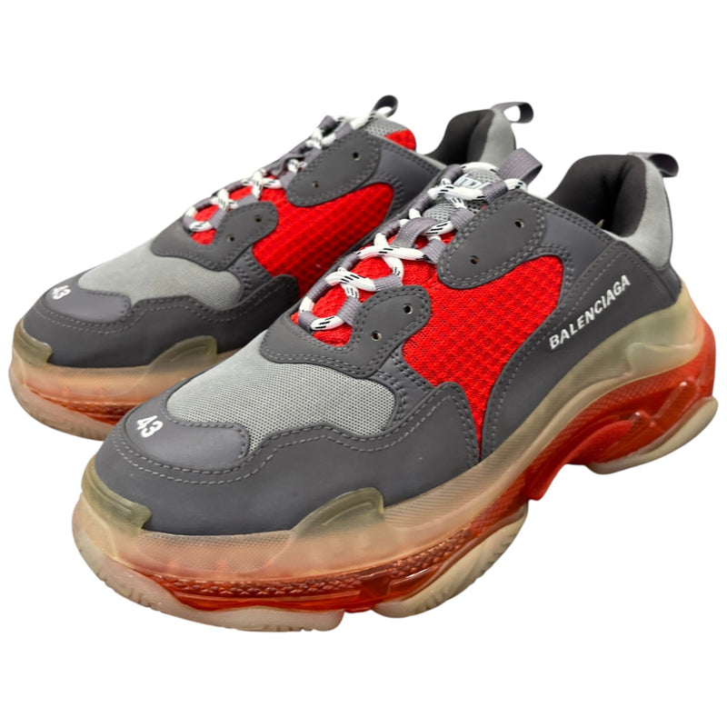 Men's Triple S Low Trainers Grey Size UK 9 / EU 43