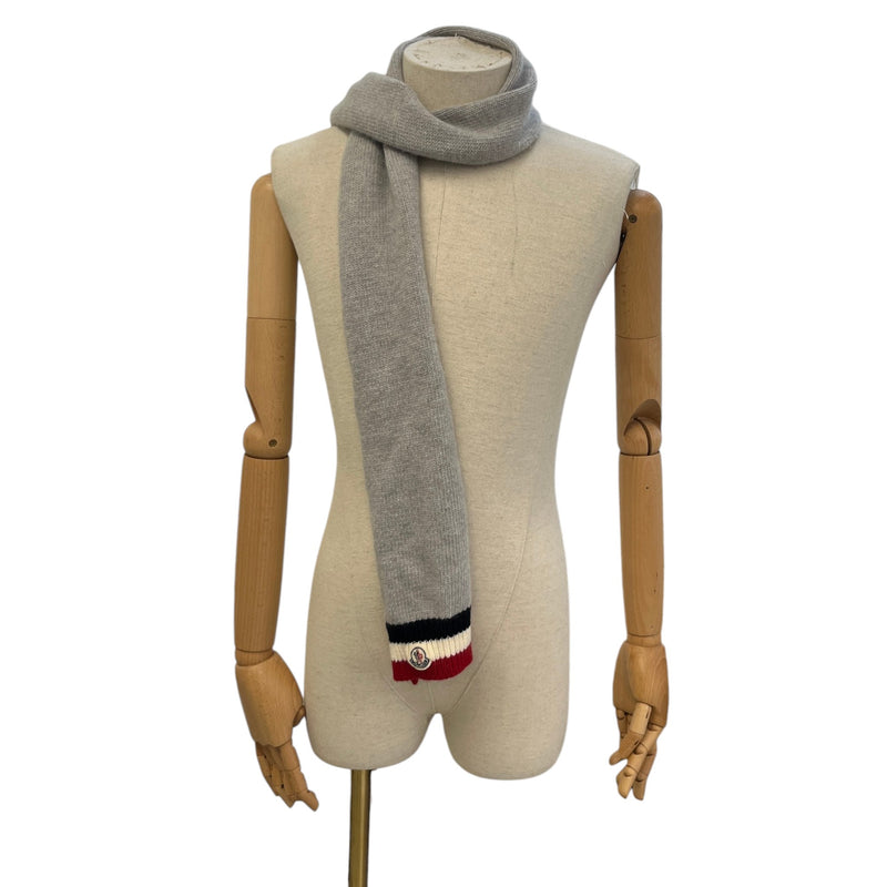 Men's Sciarpa Scarf Grey Size L