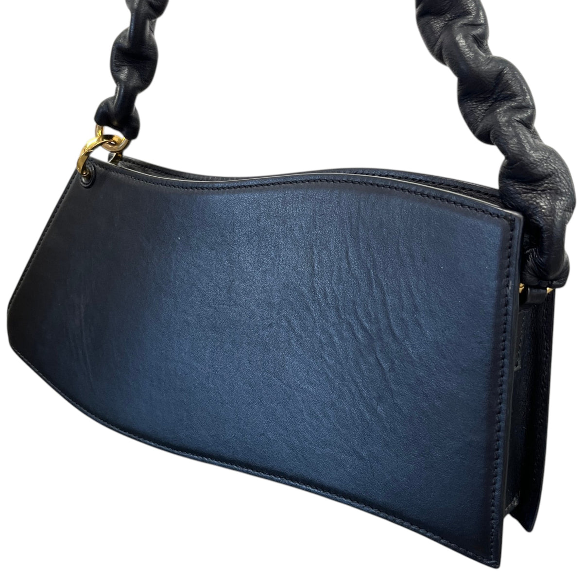 Women's La Vague Shoulder Handbag Black - Photo 9