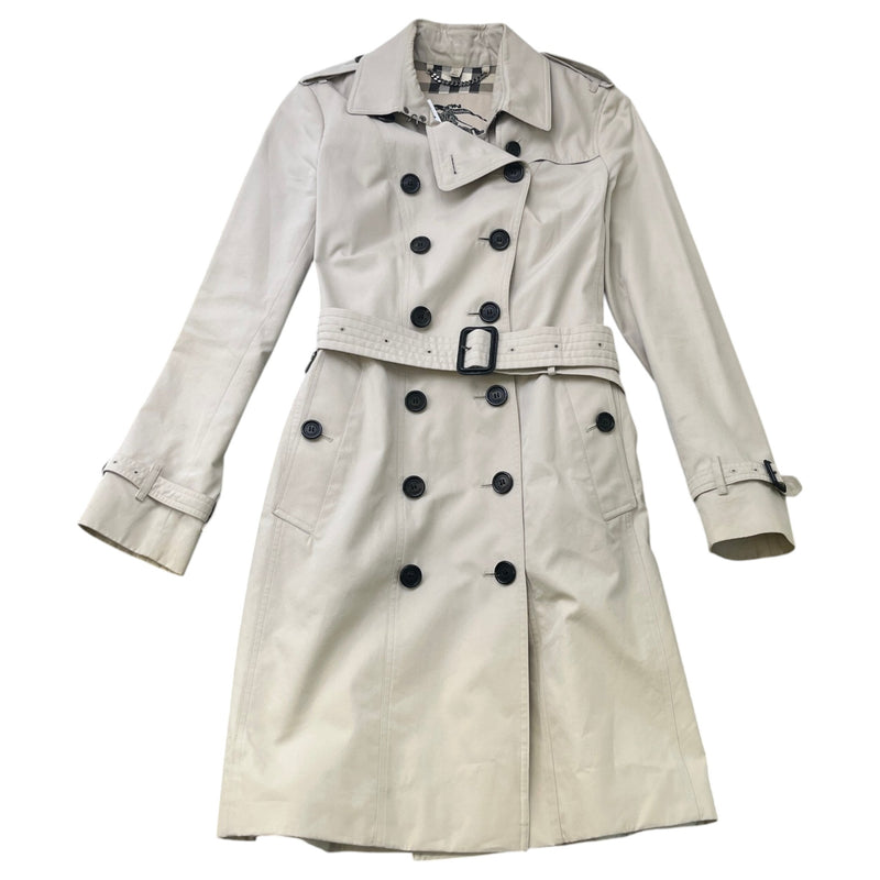 Women's Classic Trench Down Jacket Beige Size M / UK 10
