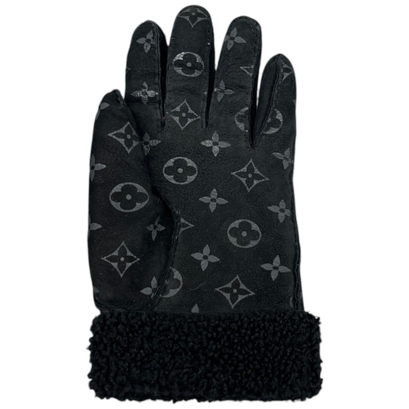 Women's Monogram Gloves Black