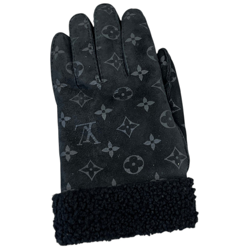 Women's Monogram Gloves Black