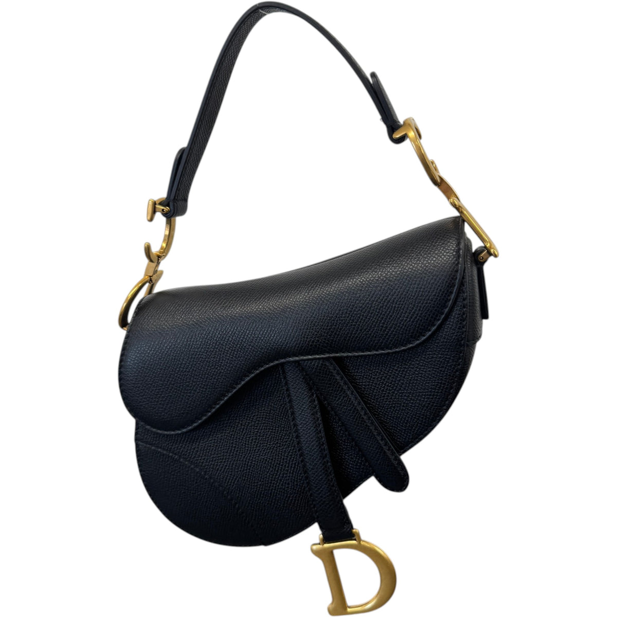 Women's Mini Saddle Handbag Black - Photo 1