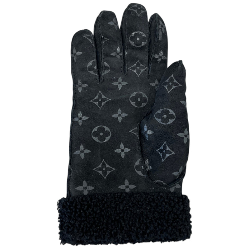 Women's Monogram Gloves Black