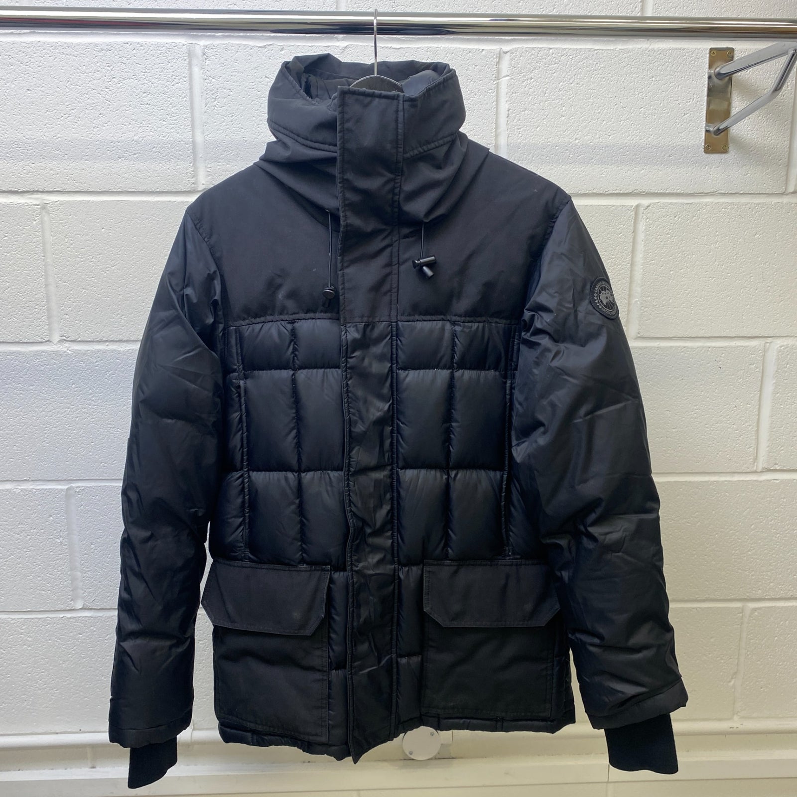 Men's Callaghan Down Jacket Black Size M - Photo 8