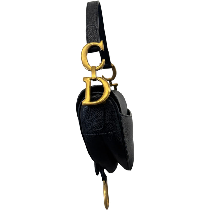 Women's Mini Saddle Handbag Black