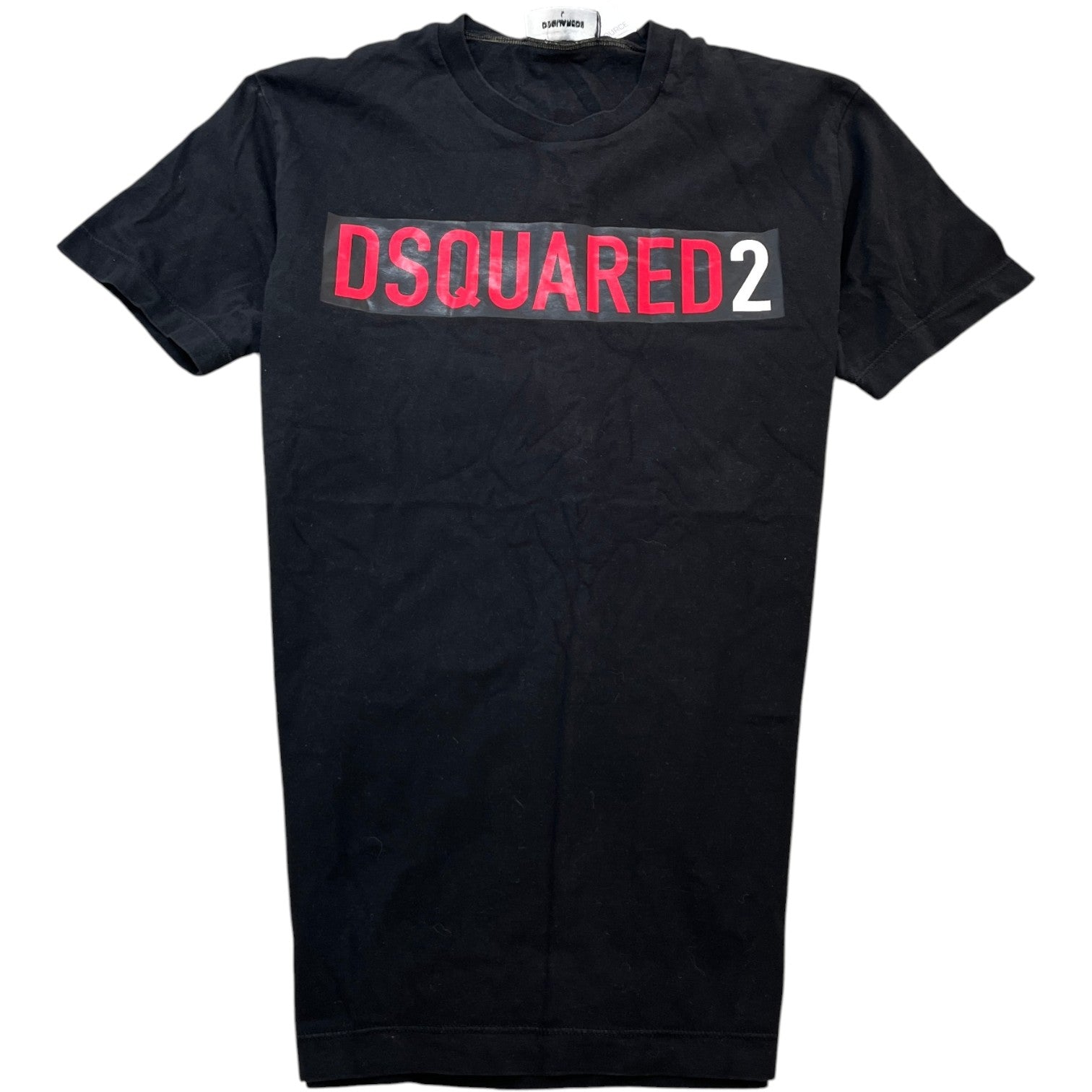 Men's Logo Print T-Shirt Black Size L - Photo 1
