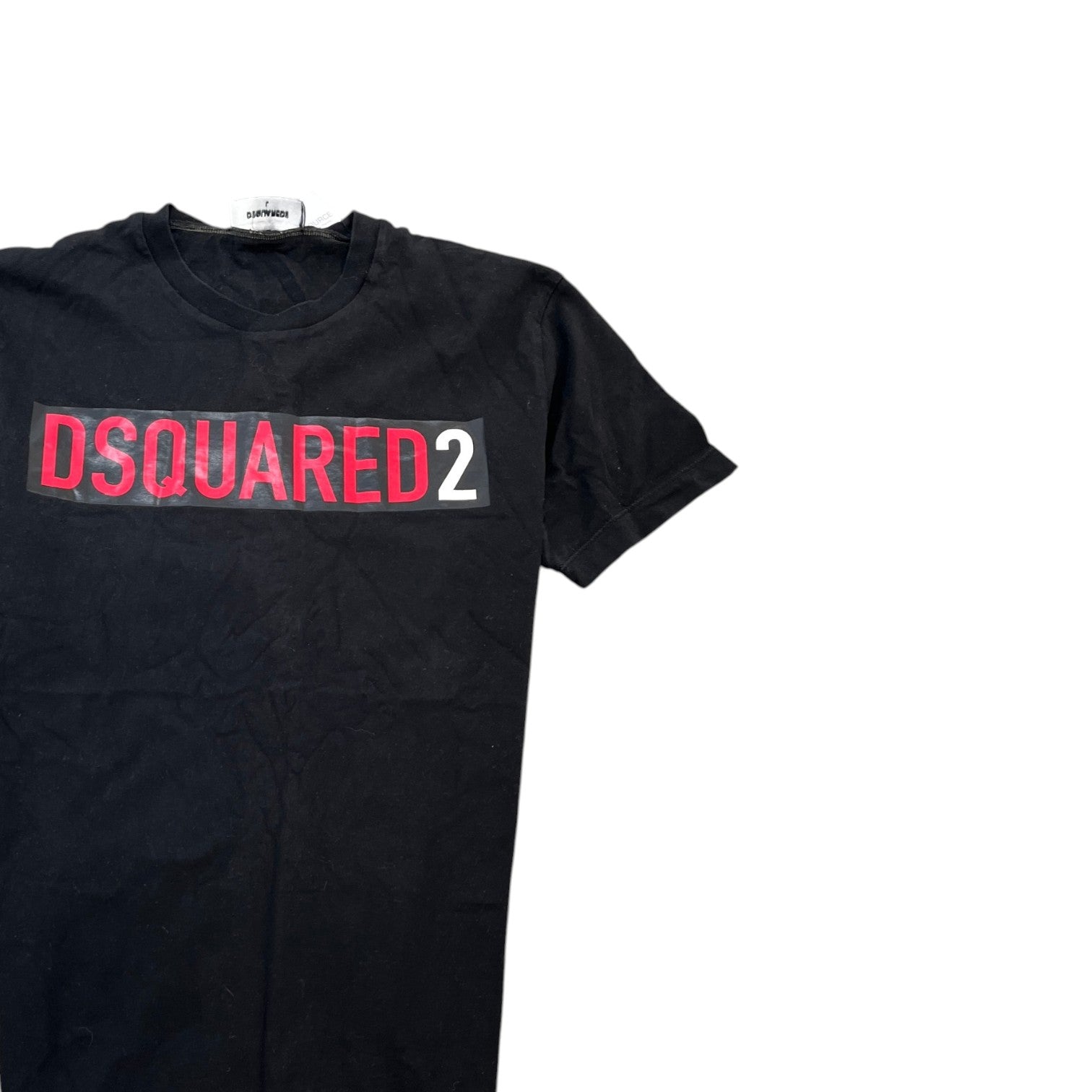 Men's Logo Print T-Shirt Black Size L - Photo 3