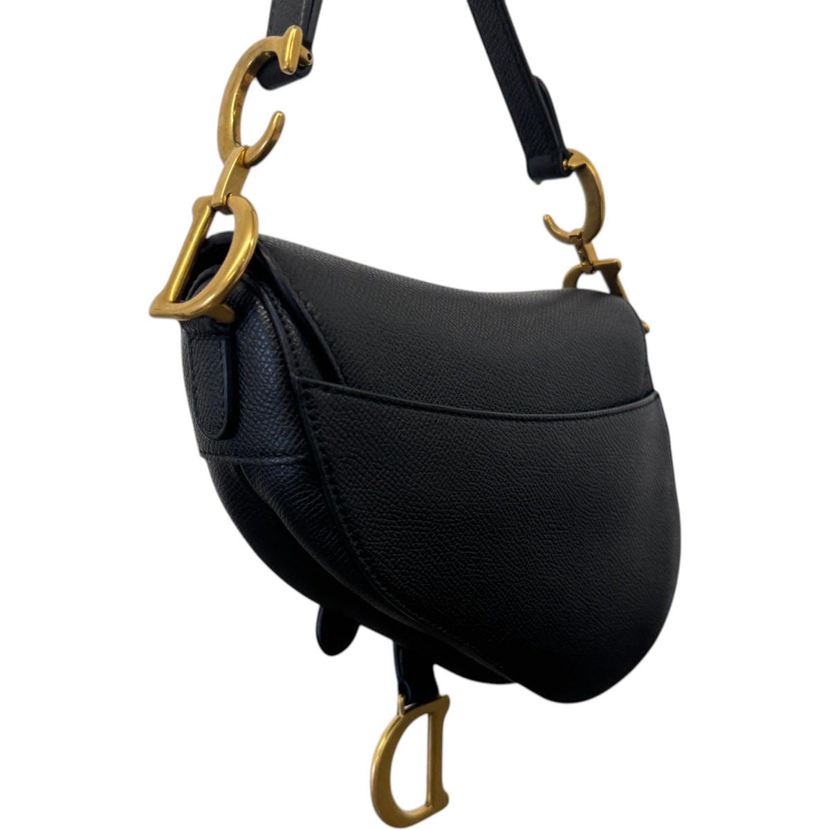 Women's Mini Saddle Handbag Black - Photo 5