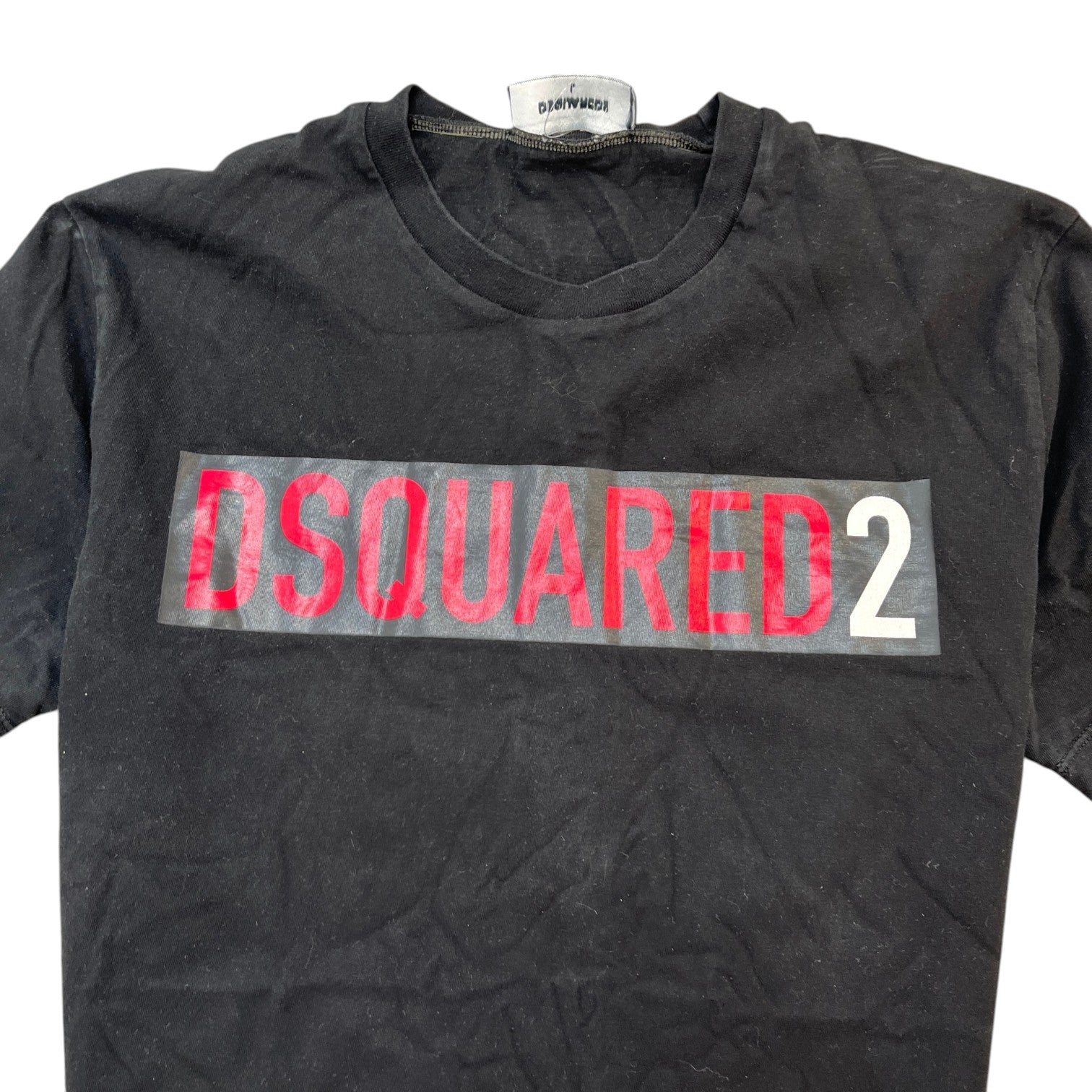 Men's Logo Print T-Shirt Black Size L - Photo 5